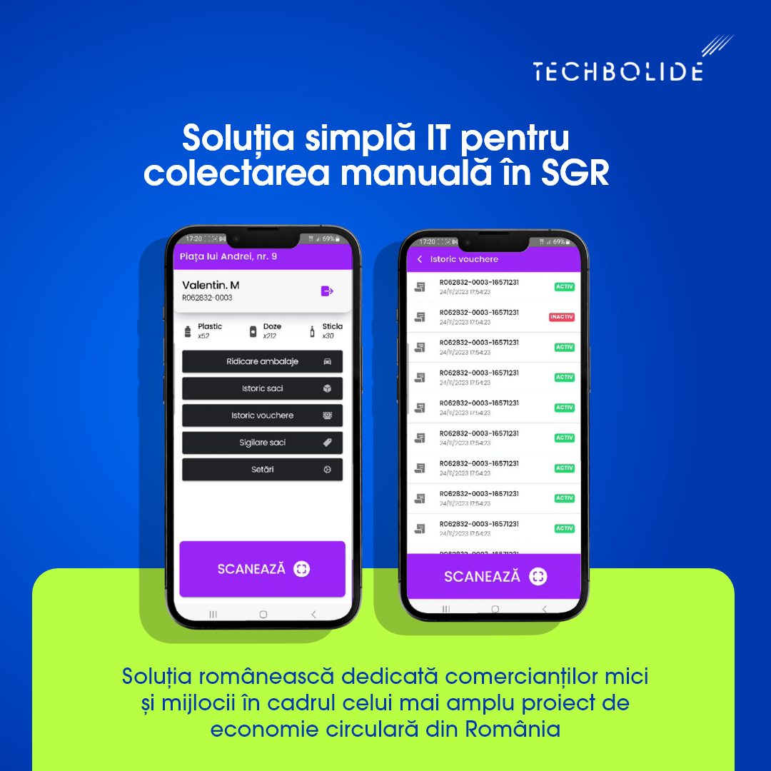 Mădălina Smochină, CEO și Fondator Techbolide: „Putem să venim în ajutorul magazinelor mici și mijlocii care nu sunt încă pregătite pentru sistemul Garanție - Returnare“ 